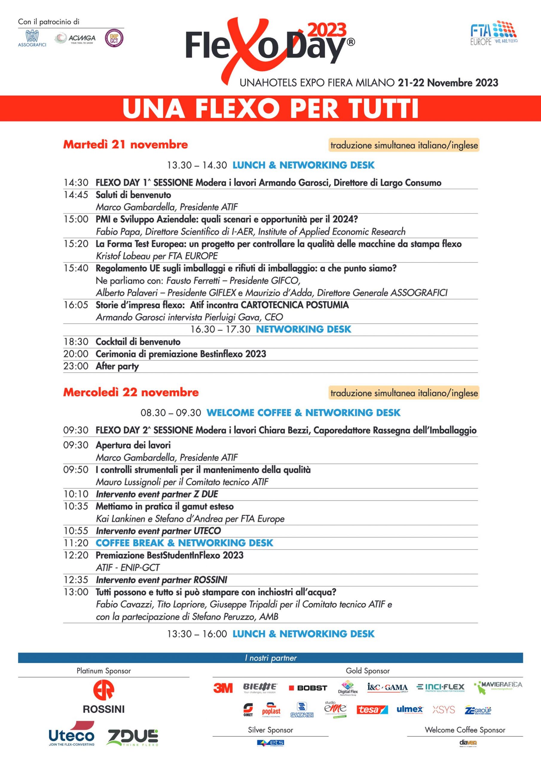 Programma FlexoDay 2023